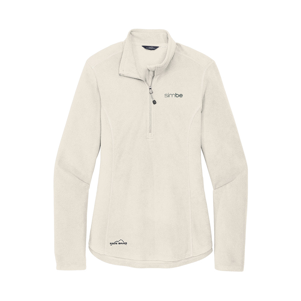 Eddie Bauer Ladies 1/2-Zip Microfleece Jacket