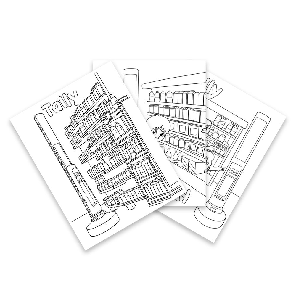 Digital Download Coloring Page