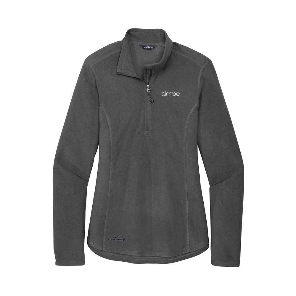 Eddie Bauer Ladies 1/2-Zip Microfleece Jacket