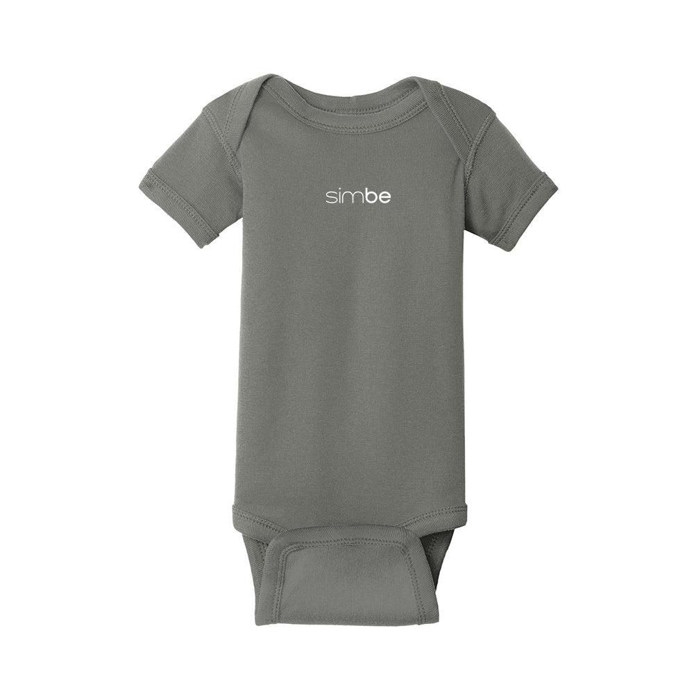 Rabbit Skins Infant Short Sleeve Baby Rib Bodysuit