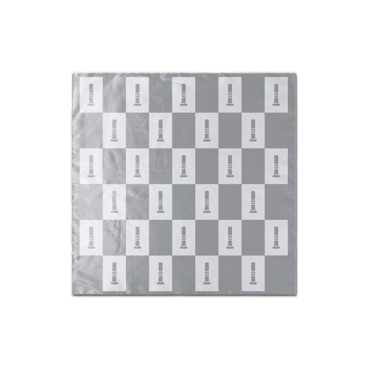 Custom Logo Wet Dye Silk Scarf