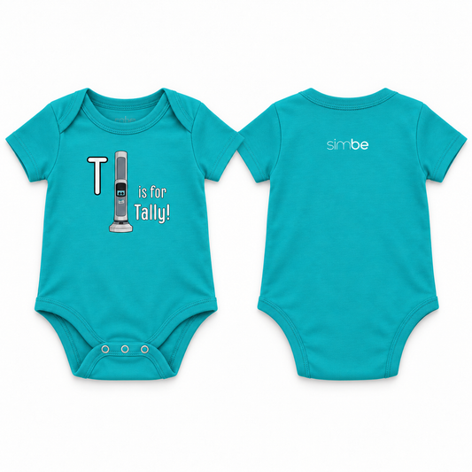 Pre-Order Tally Blue Onesie
