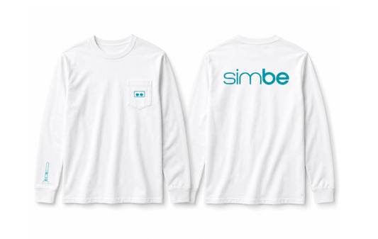 Pre-Order White Long Sleeve Pocket Tee